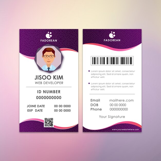 Web Id Card